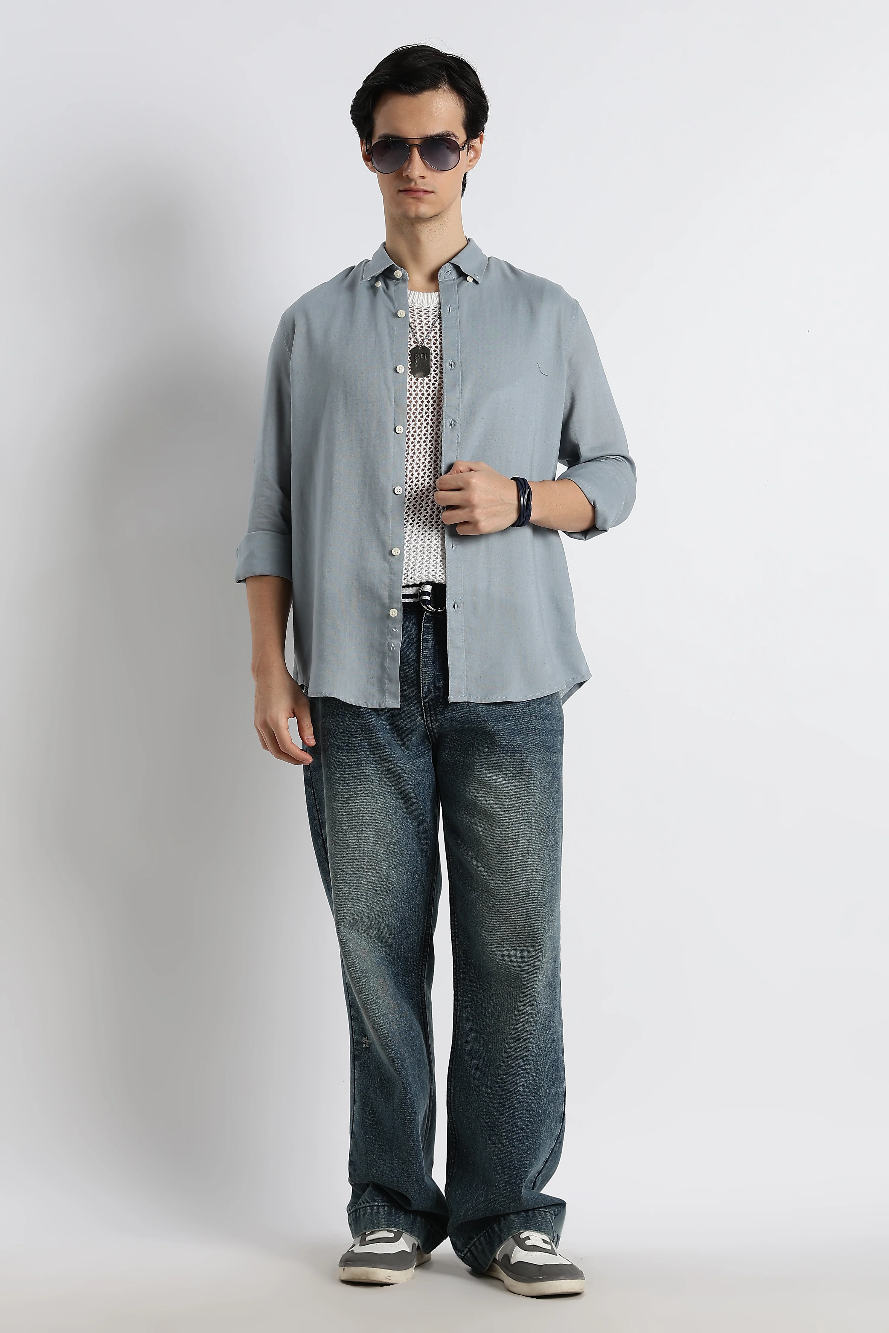 Men Cotton-Linen Shirt - Image 2