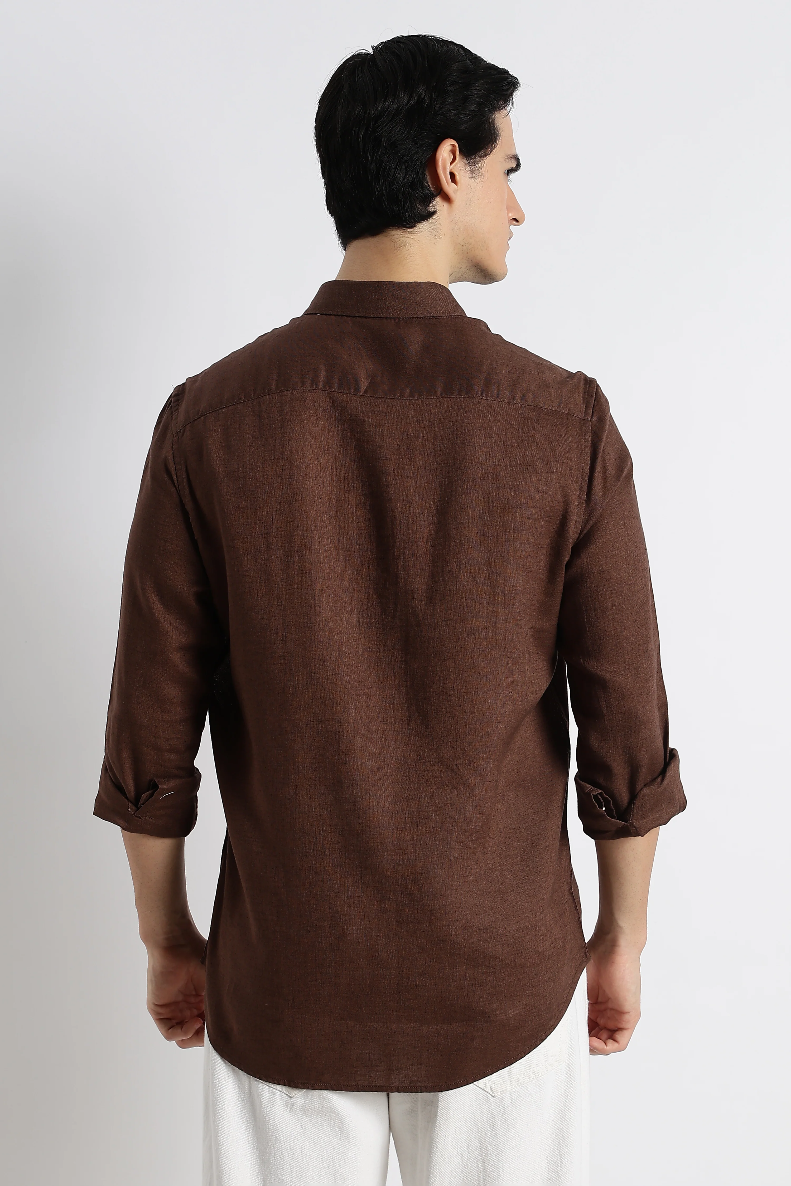 Men Cotton-Linen Shirt - Image 6