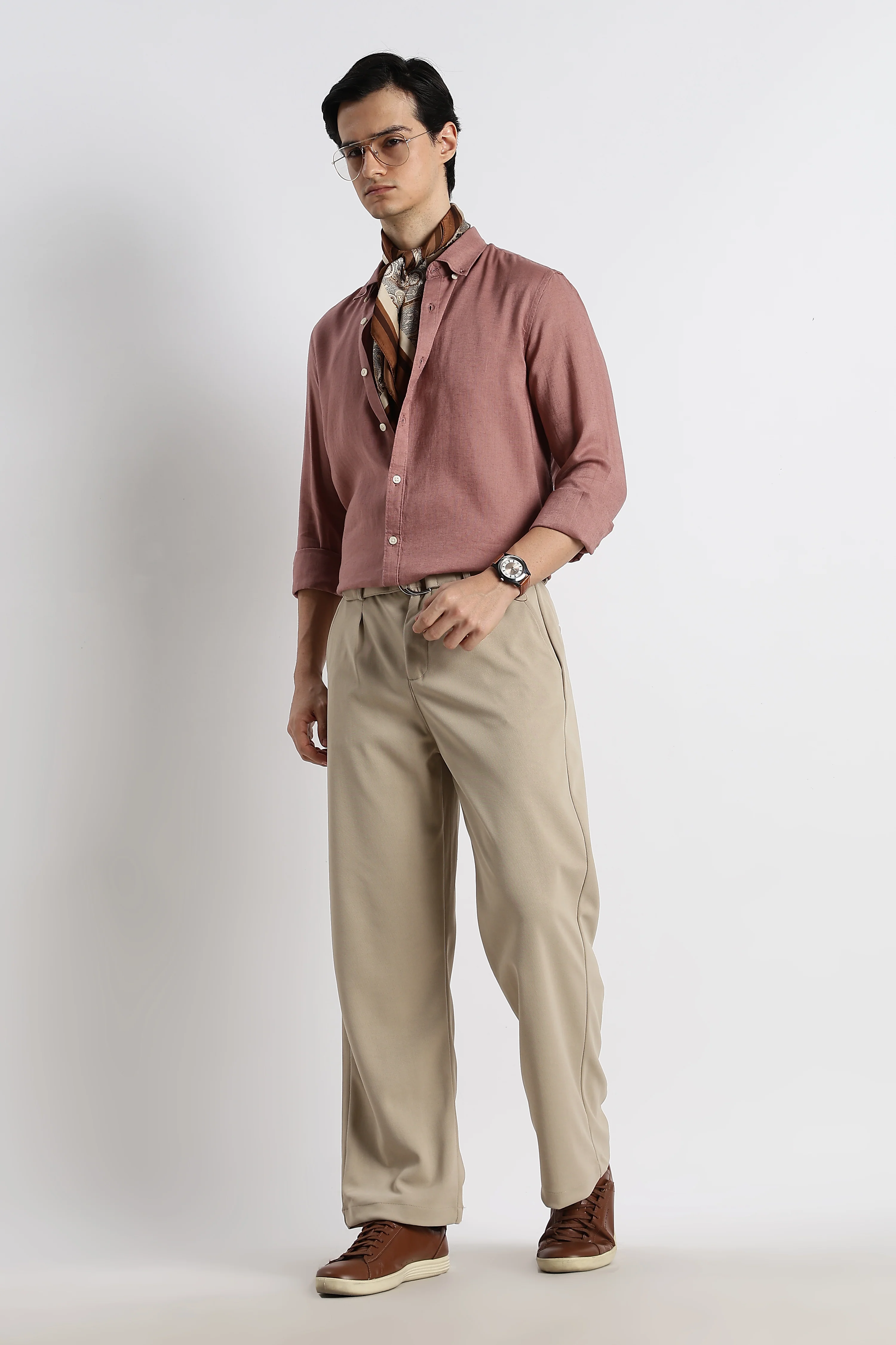 Men Cotton-Linen Shirt - Image 9