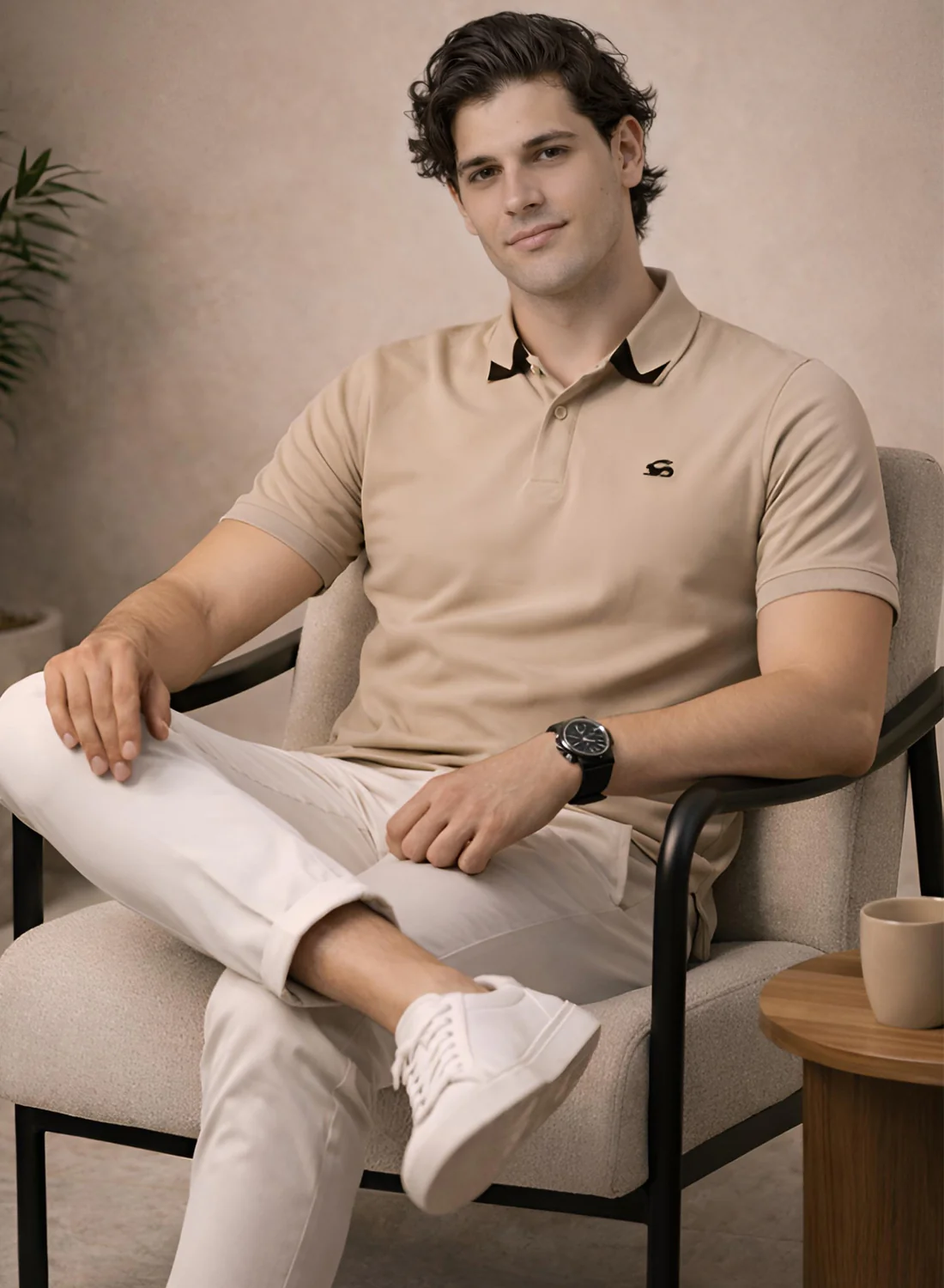 Men Cotton Polo T Shirt - Image 5