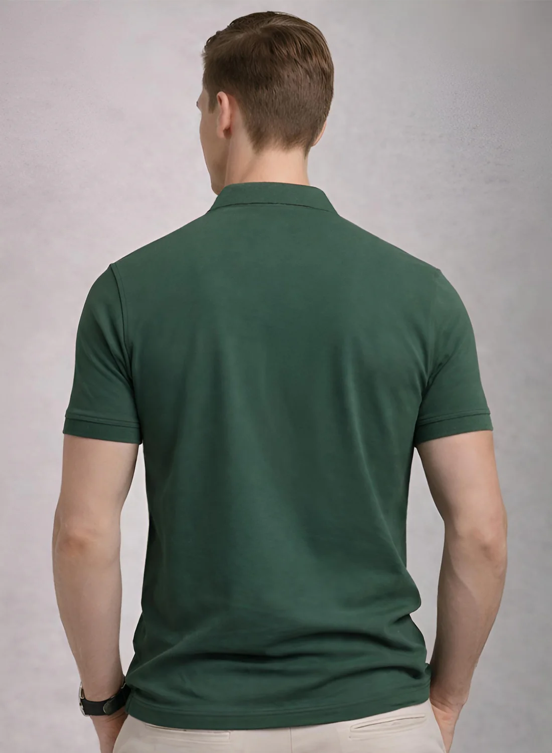 Men Cotton Polo T Shirt - Image 2