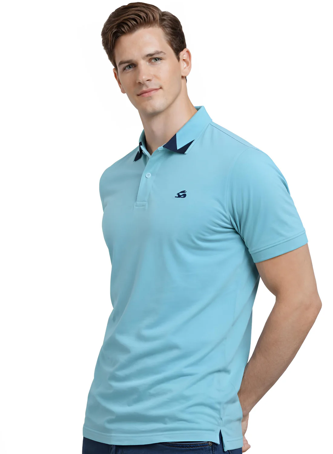 Men Cotton Polo T Shirt - Image 3