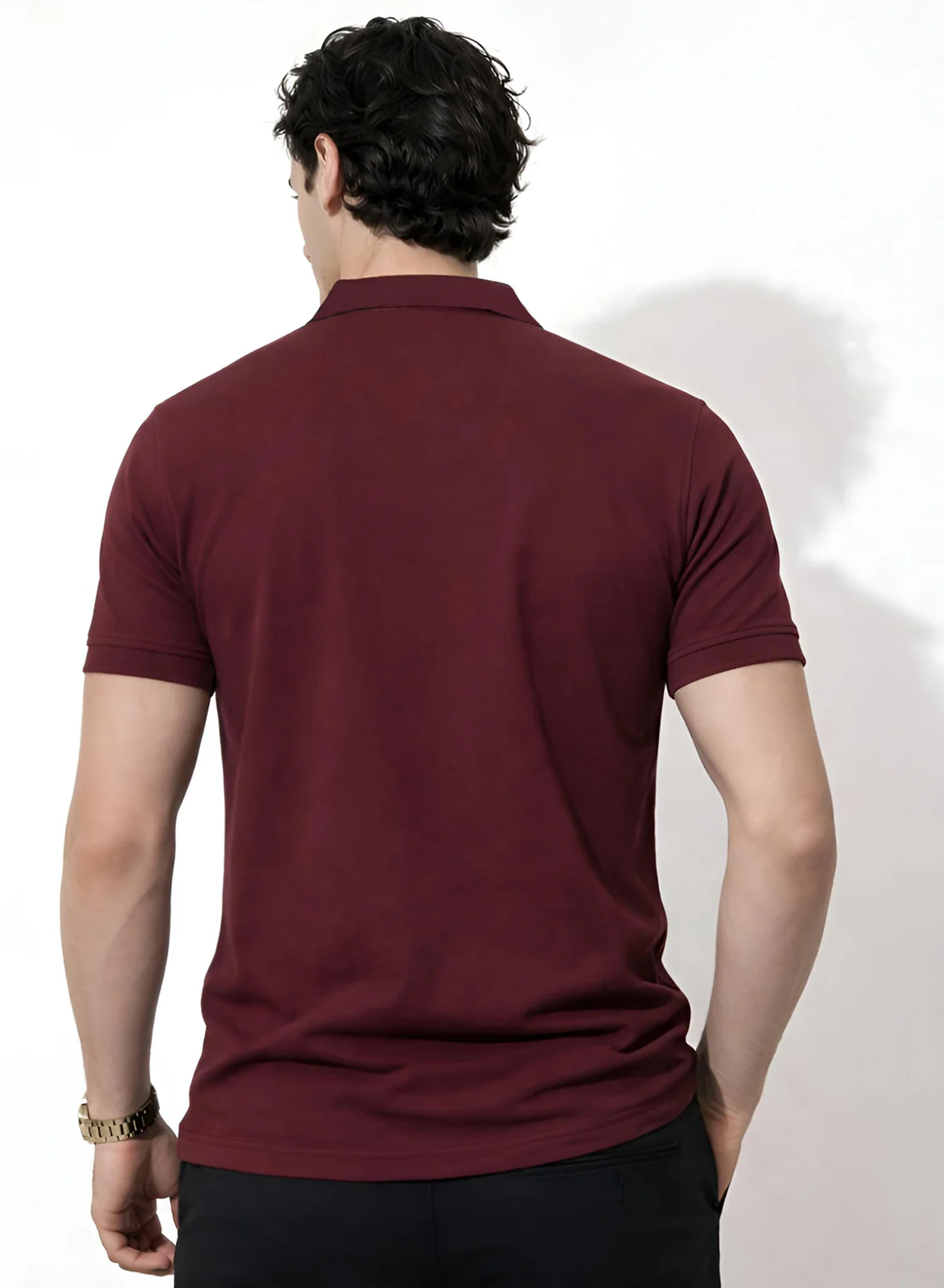 Men Cotton Polo T Shirt - Image 2