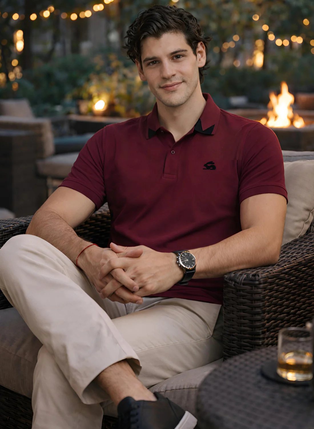 Men Cotton Polo T Shirt - Image 5