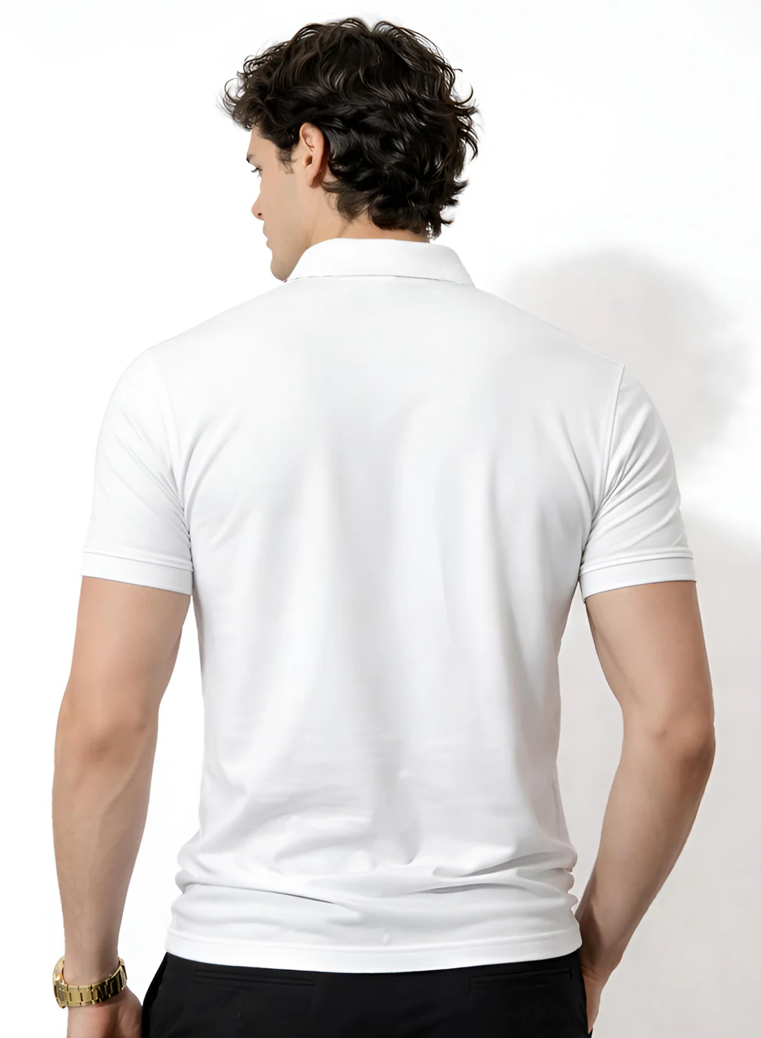 Men Cotton Polo T Shirt - Image 2