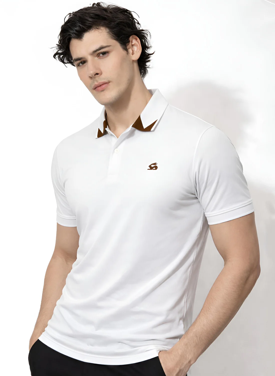 Men Cotton Polo T Shirt - Image 3