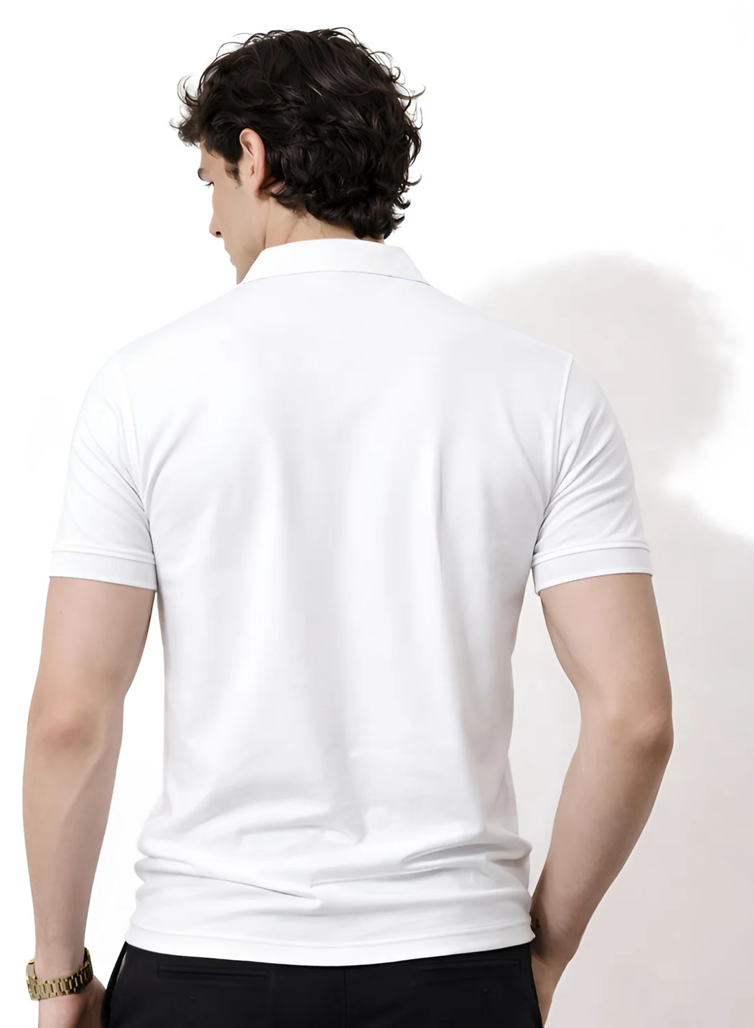 Men Cotton Polo T Shirt - Image 2