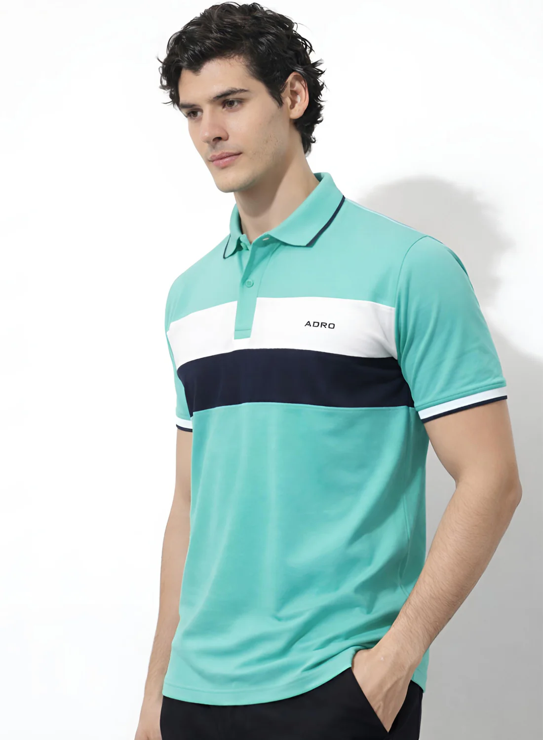 Men Cotton Polo T Shirt - Image 3