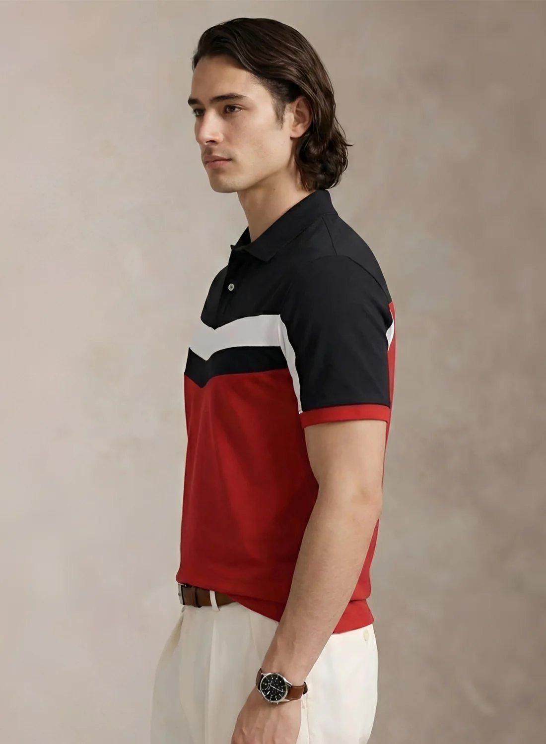 Men Cotton Polo T Shirt - Image 3