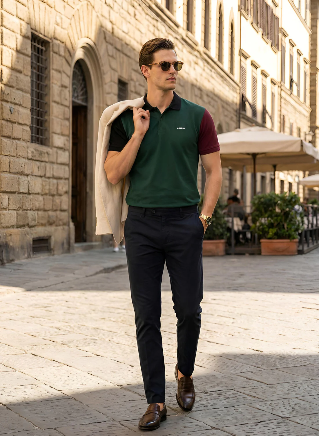 Men Cotton Polo T Shirt - Image 4
