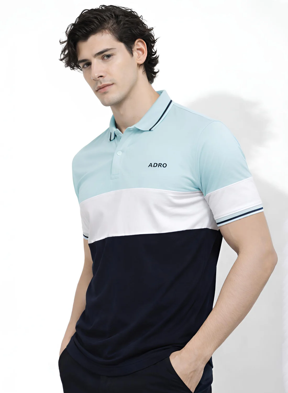 Men Cotton Polo T Shirt - Image 3
