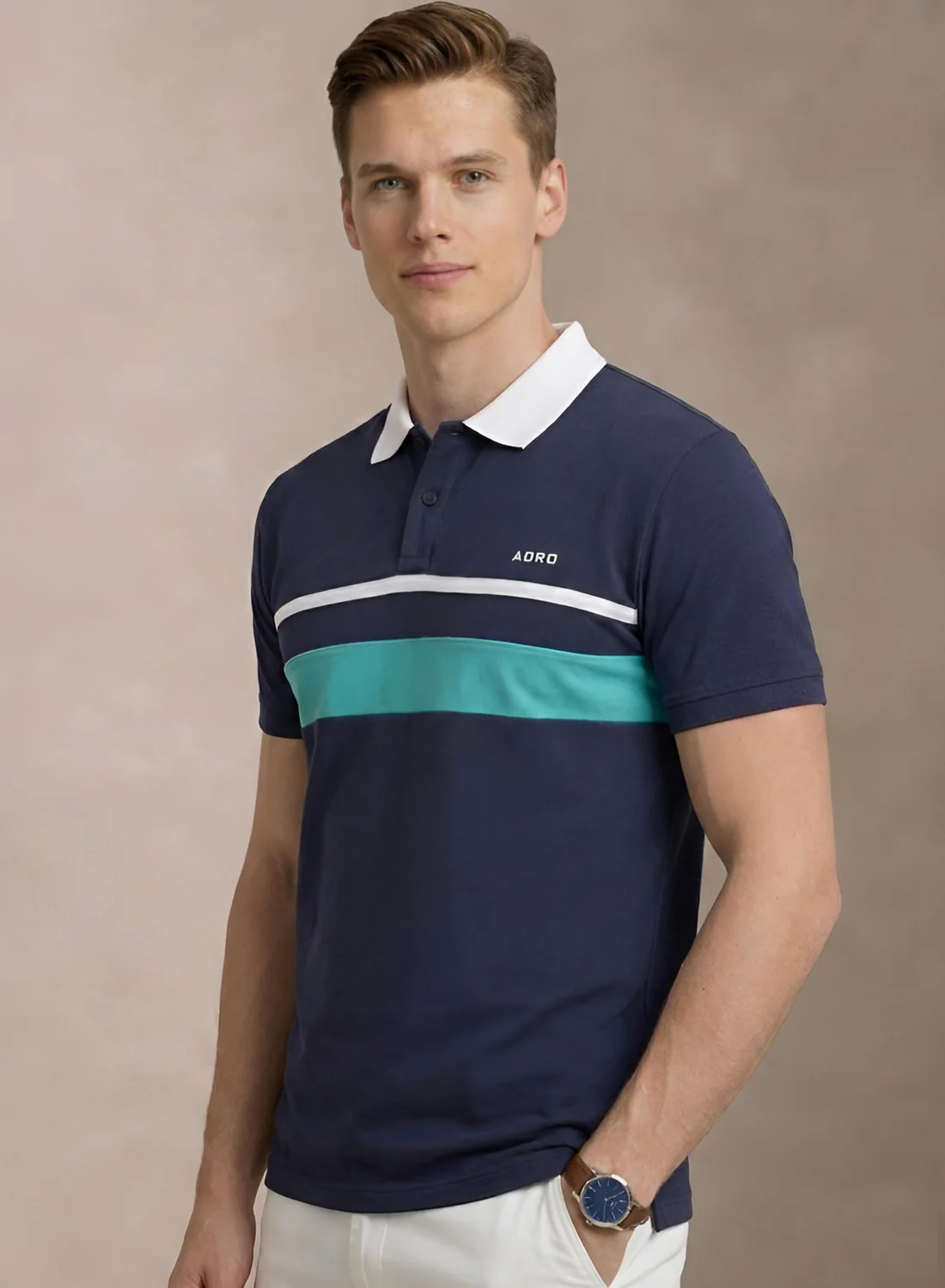 Men Cotton Polo T Shirt - Image 3