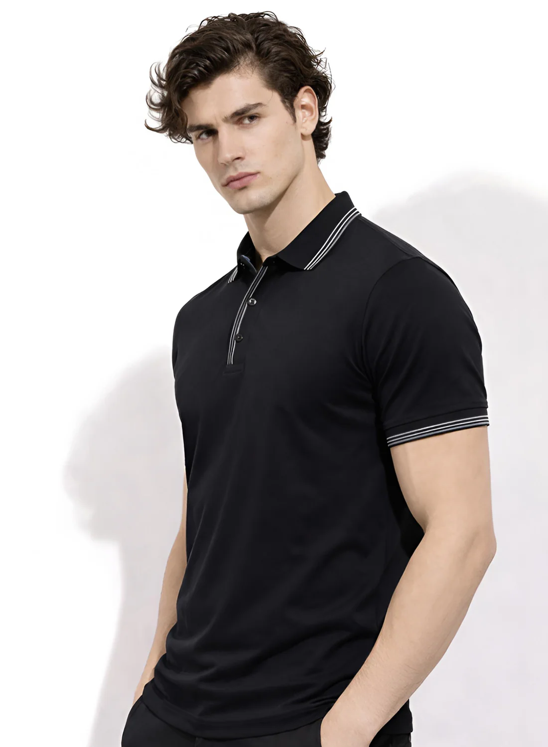 Men Cotton Polo T Shirt - Image 3