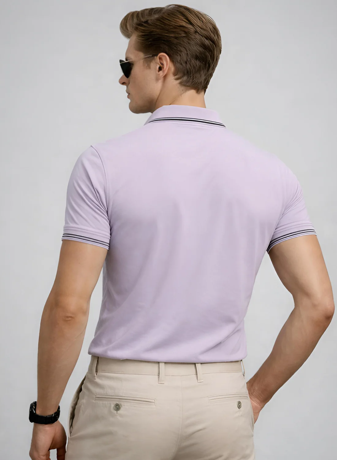 Men Cotton Polo T Shirt - Image 2
