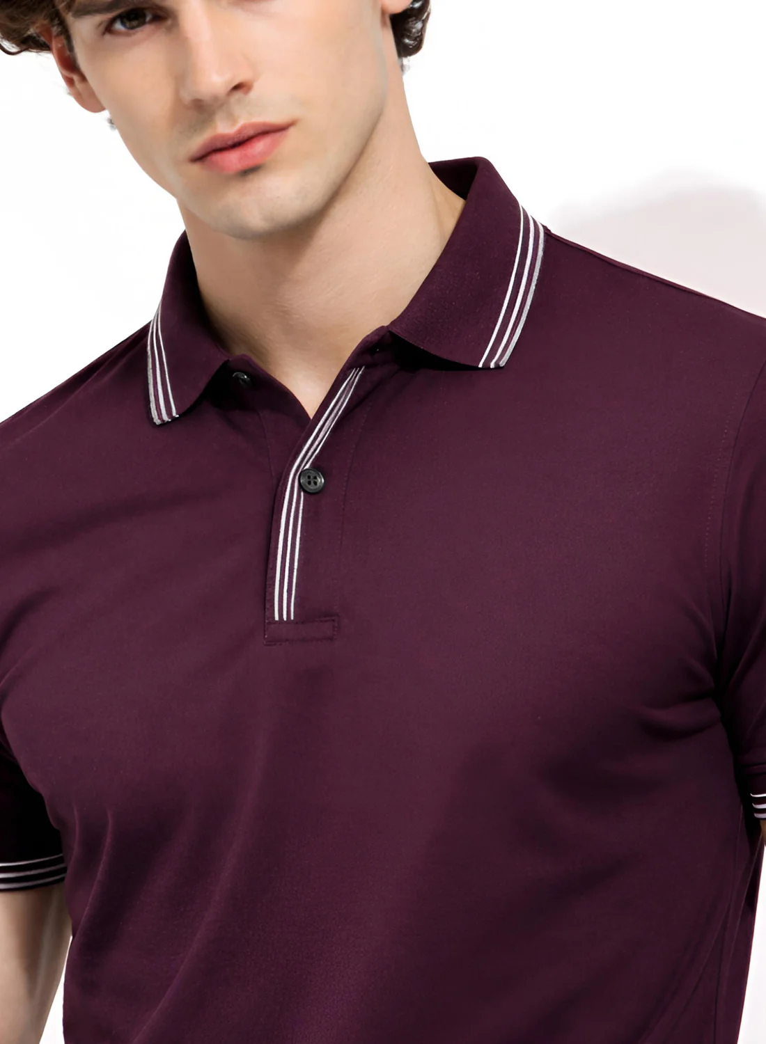 Men Cotton Polo T Shirt - Image 4