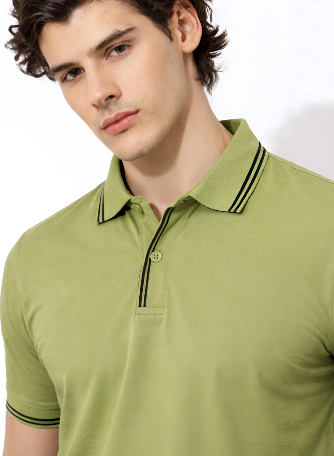 Men Cotton Polo T Shirt - Image 4