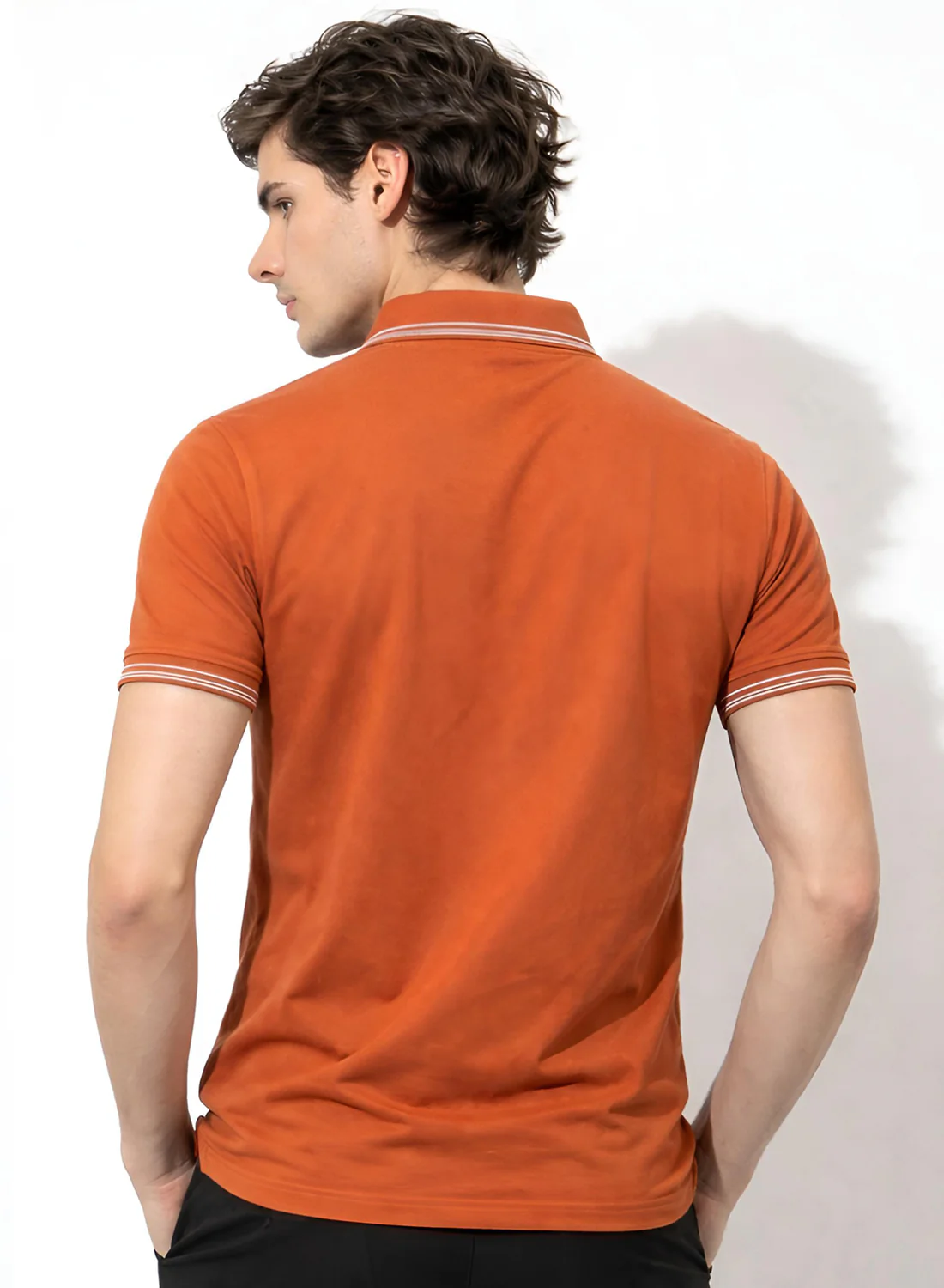 Men Cotton Polo T Shirt - Image 2