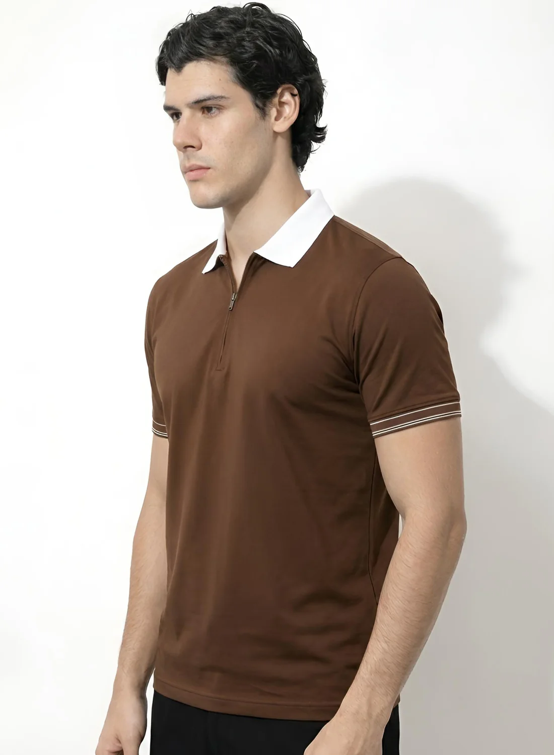 Men Cotton Polo T Shirt - Image 3