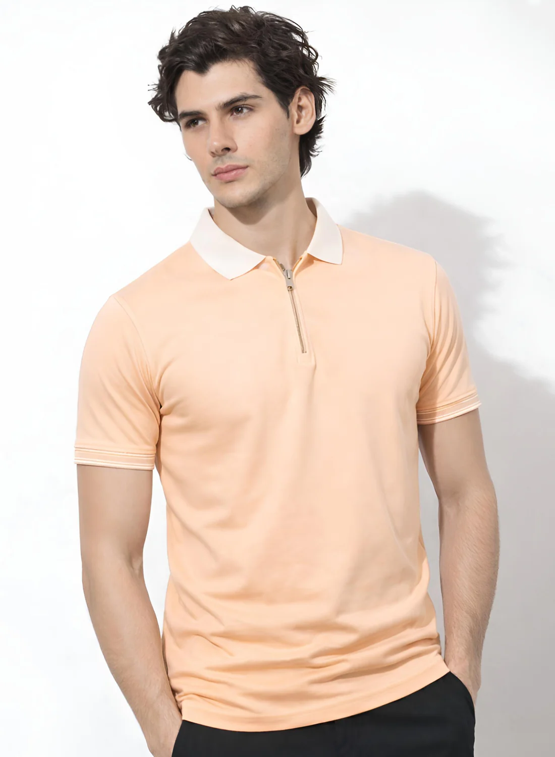 Men Cotton Polo T Shirt - Image 3