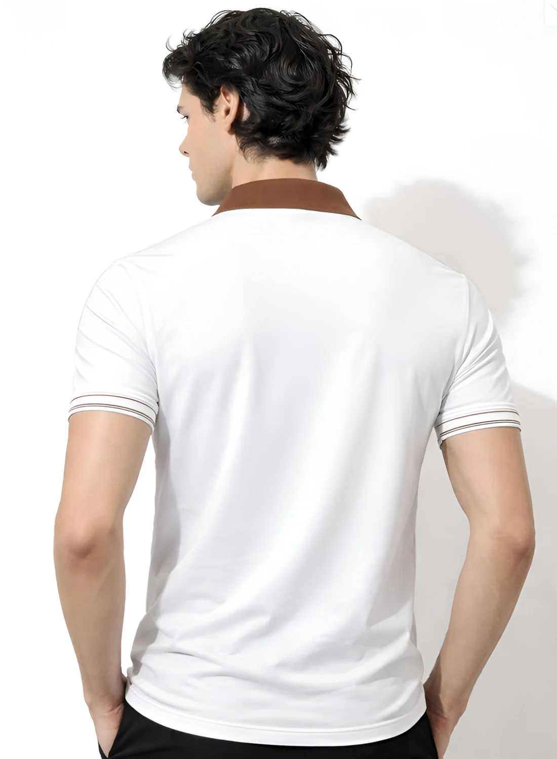 Men Cotton Polo T Shirt - Image 2