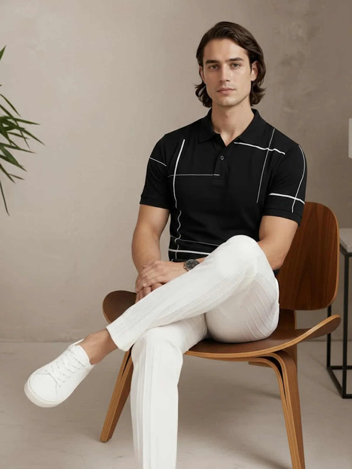 Men Cotton Polo T Shirt - Image 6