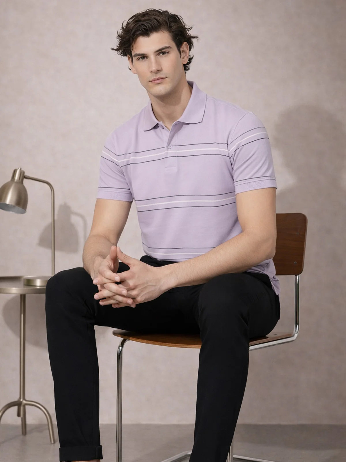 Men Cotton Polo T Shirt - Image 6