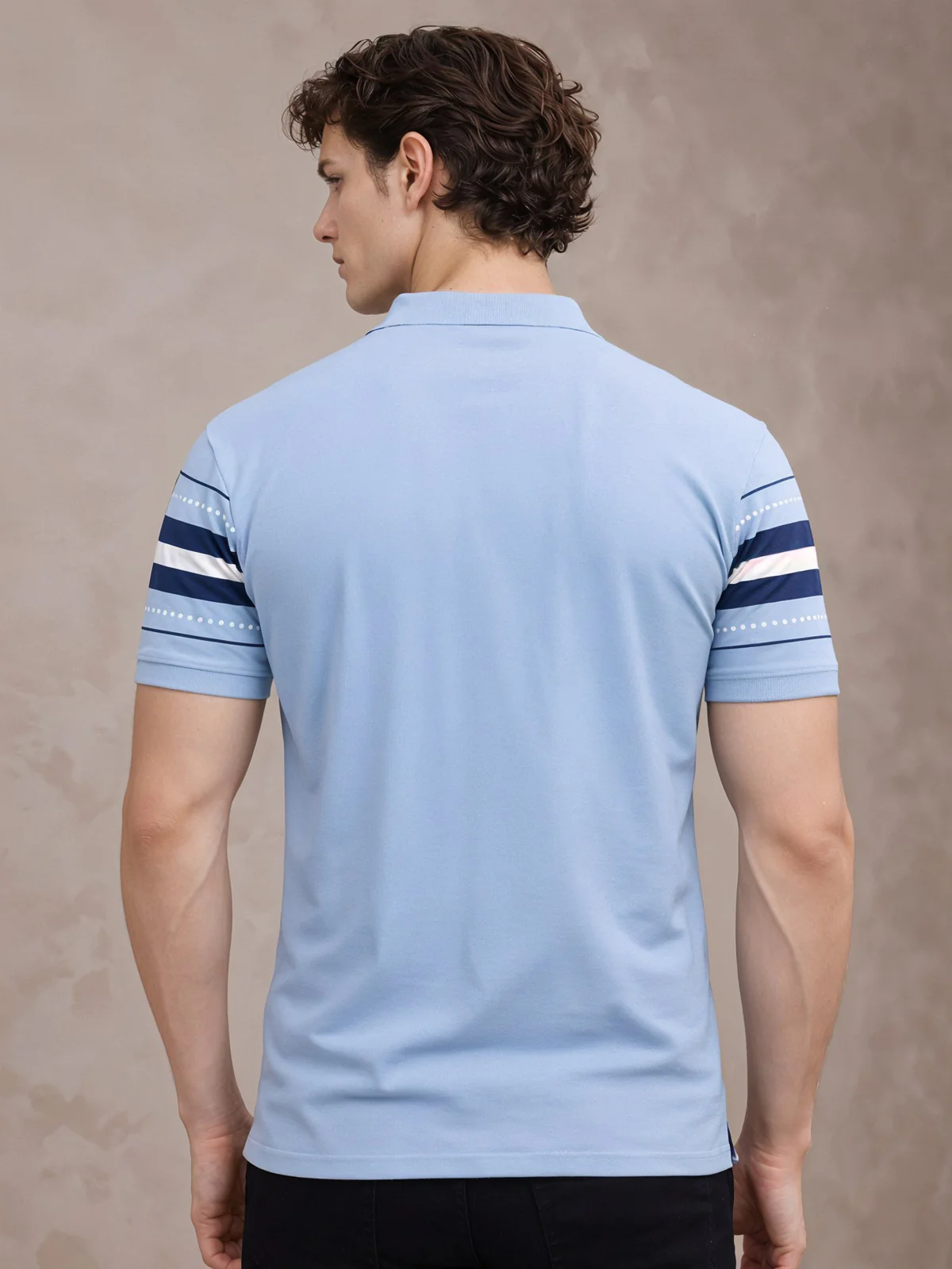 Men Cotton Polo T Shirt - Image 2