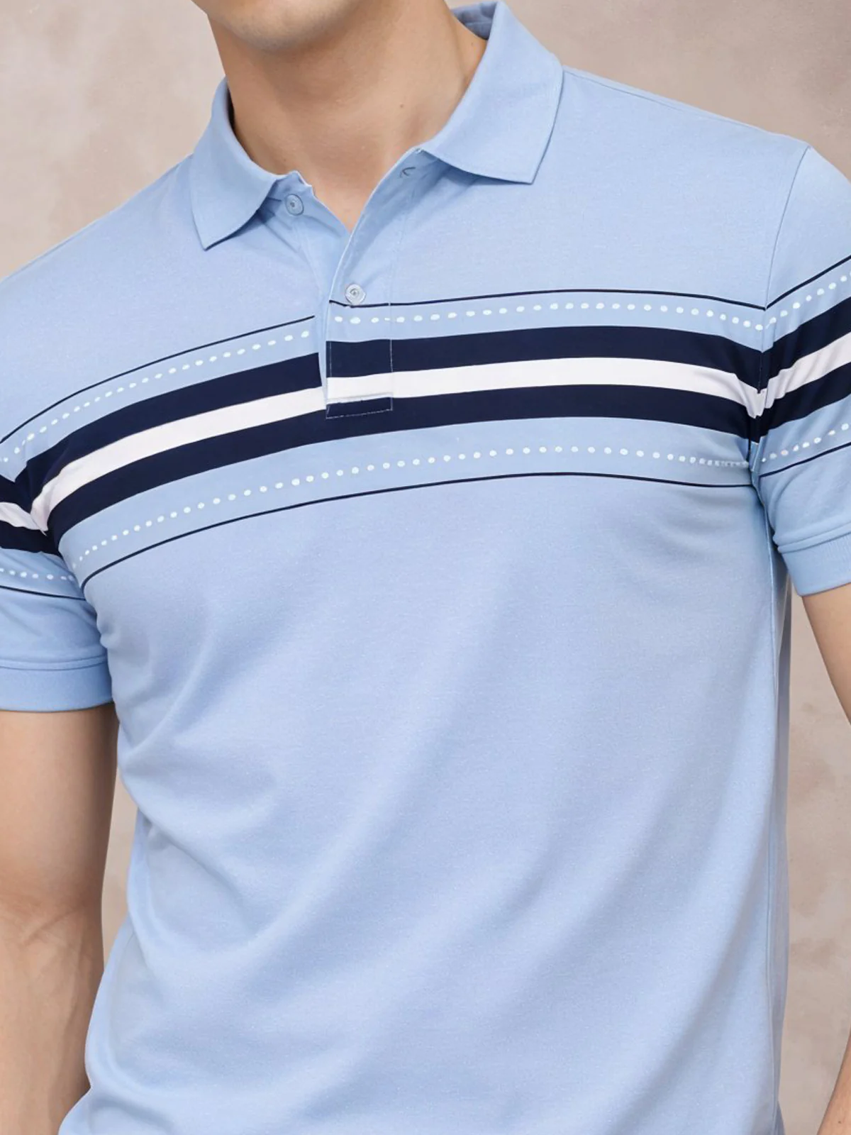 Men Cotton Polo T Shirt - Image 4