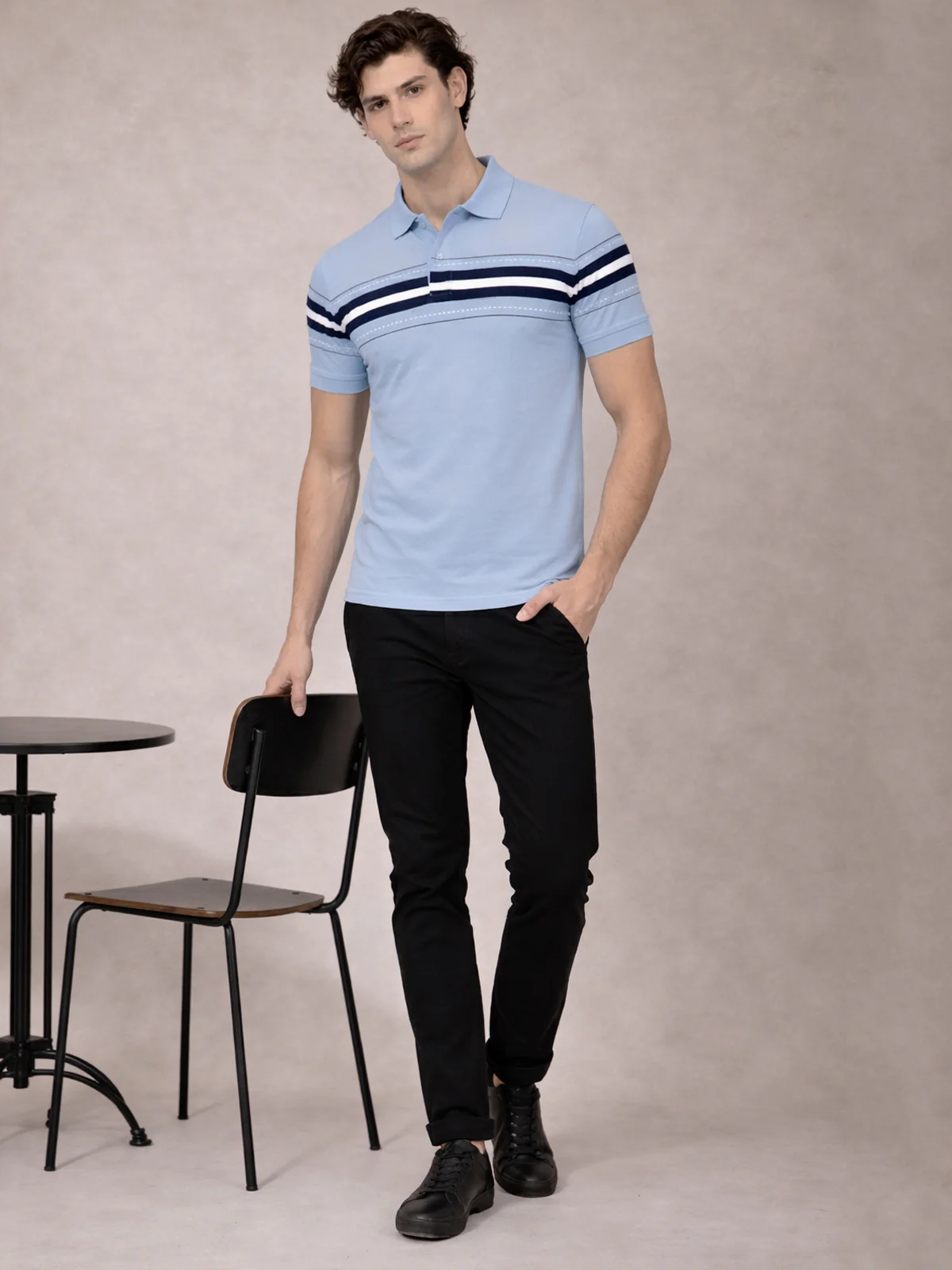 Men Cotton Polo T Shirt - Image 5