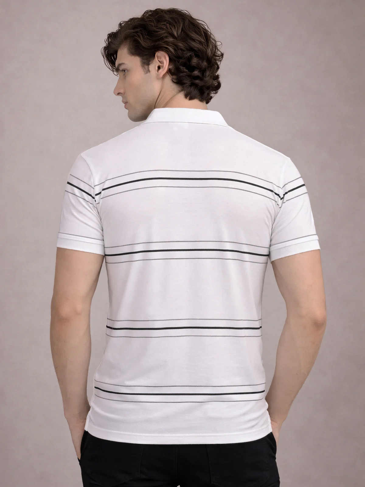 Men Cotton Polo T Shirt - Image 2