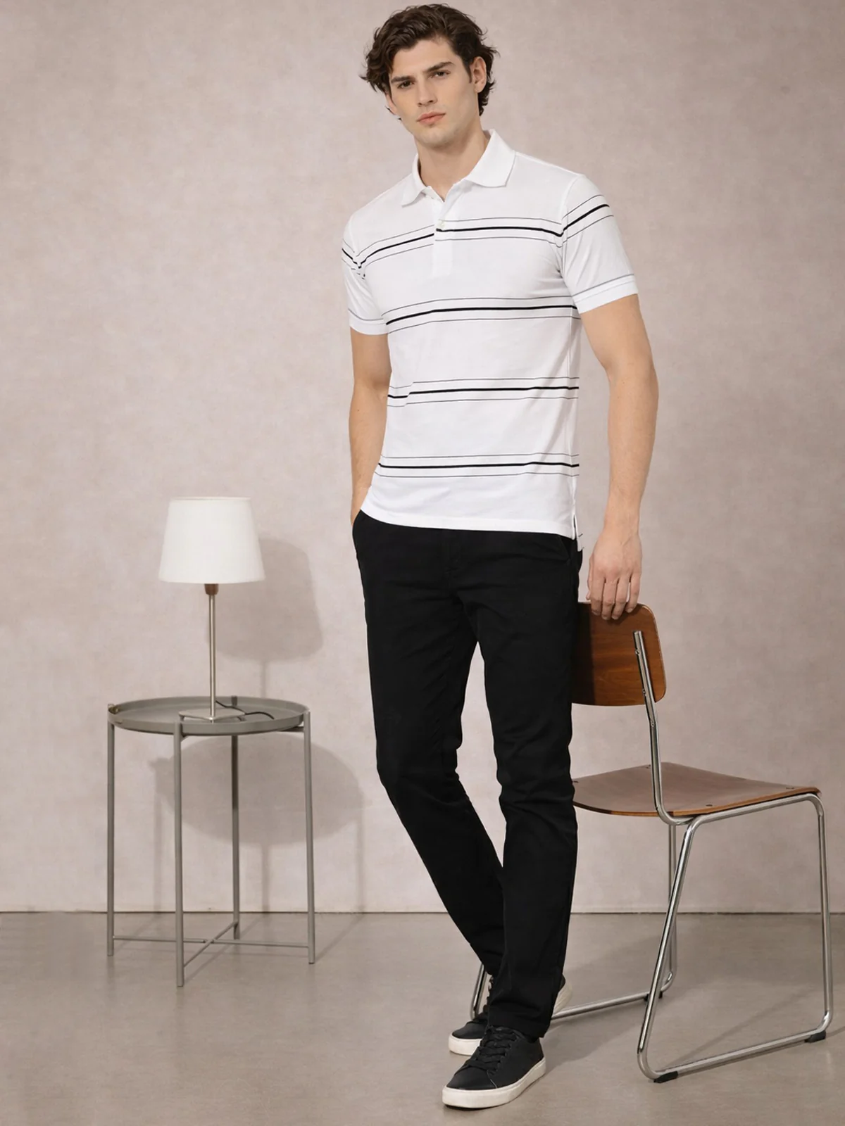 Men Cotton Polo T Shirt - Image 5