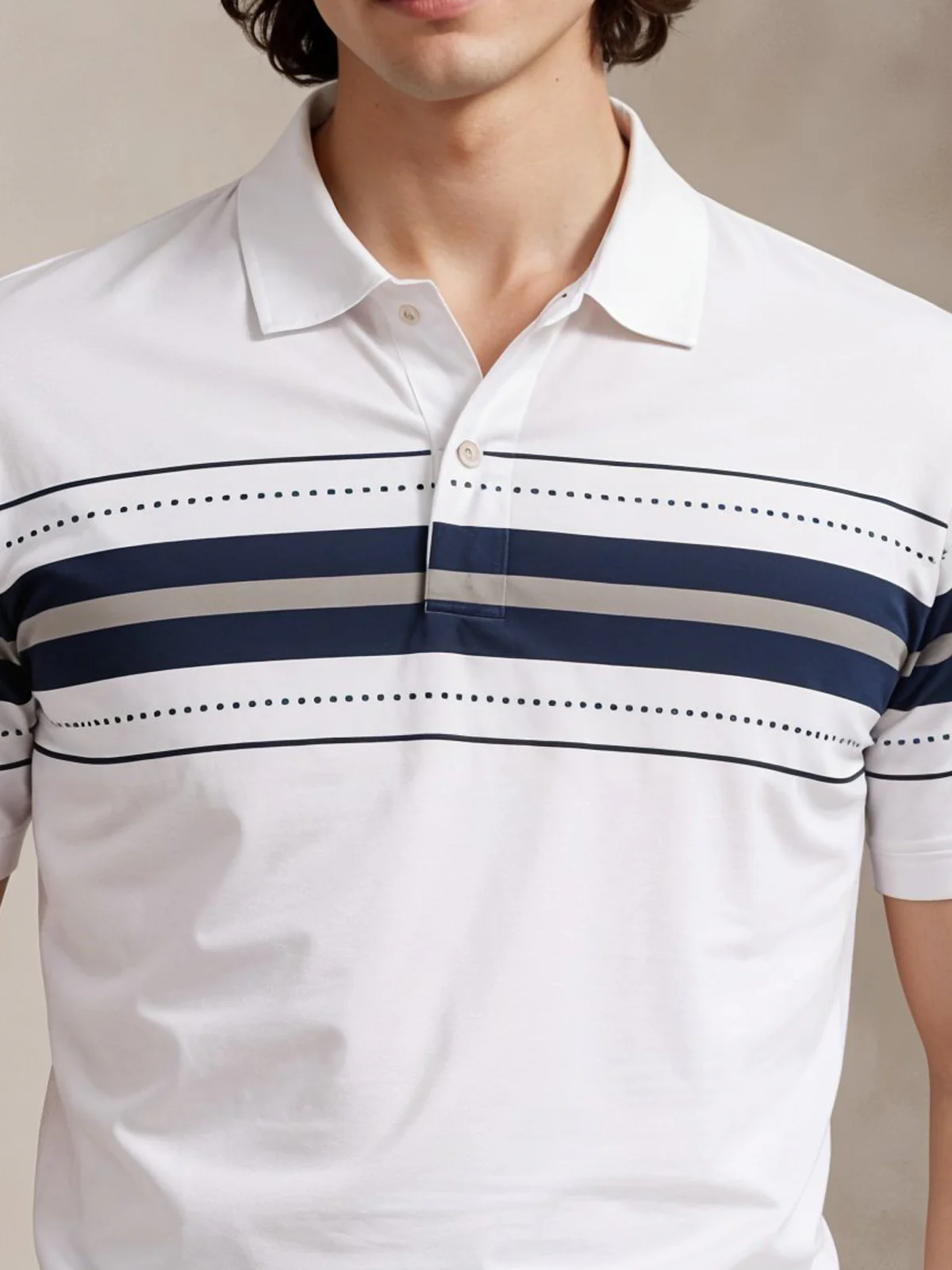 Men Cotton Polo T Shirt - Image 4