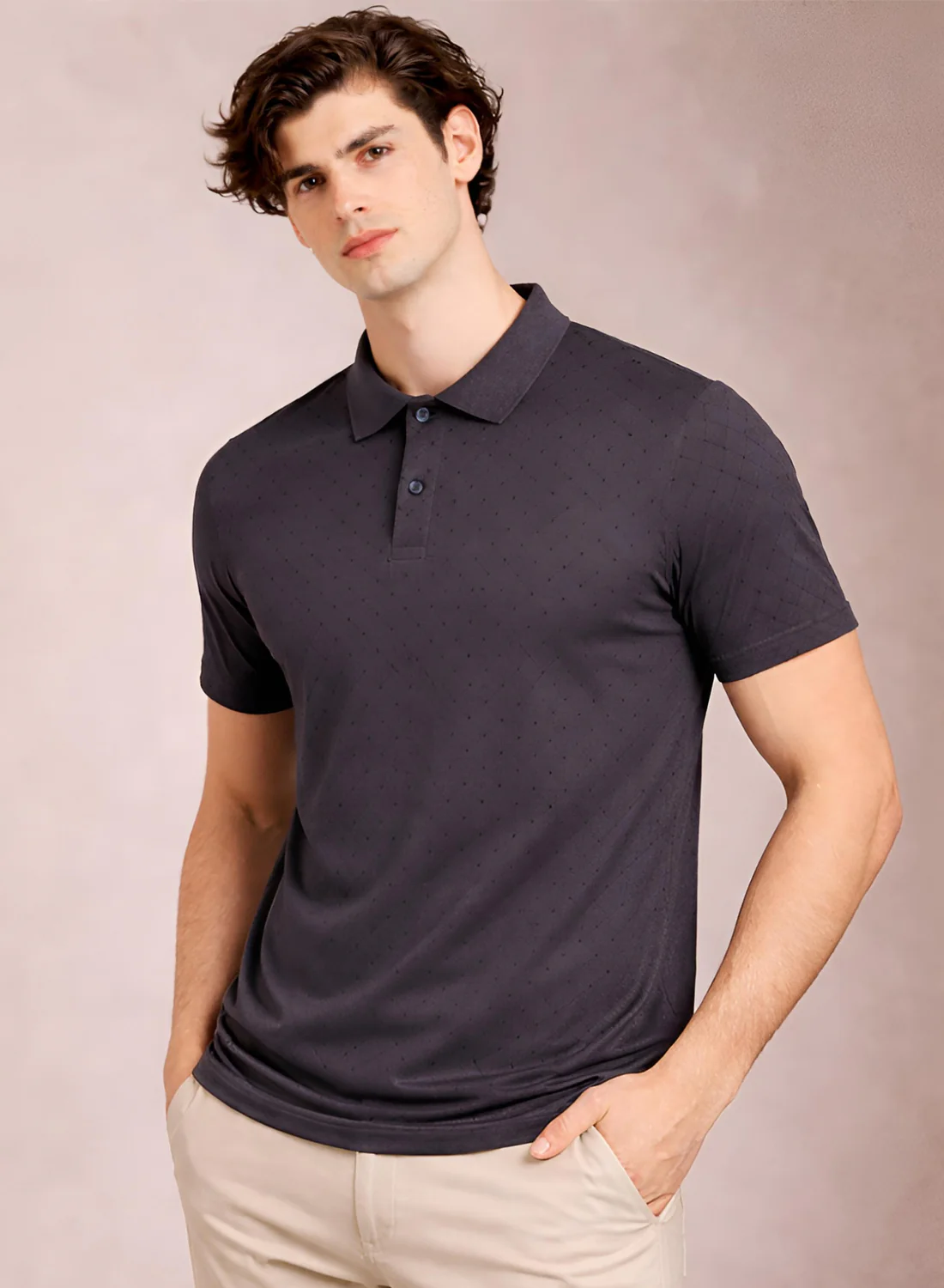 Men Cotton Polo T Shirt - Image 3