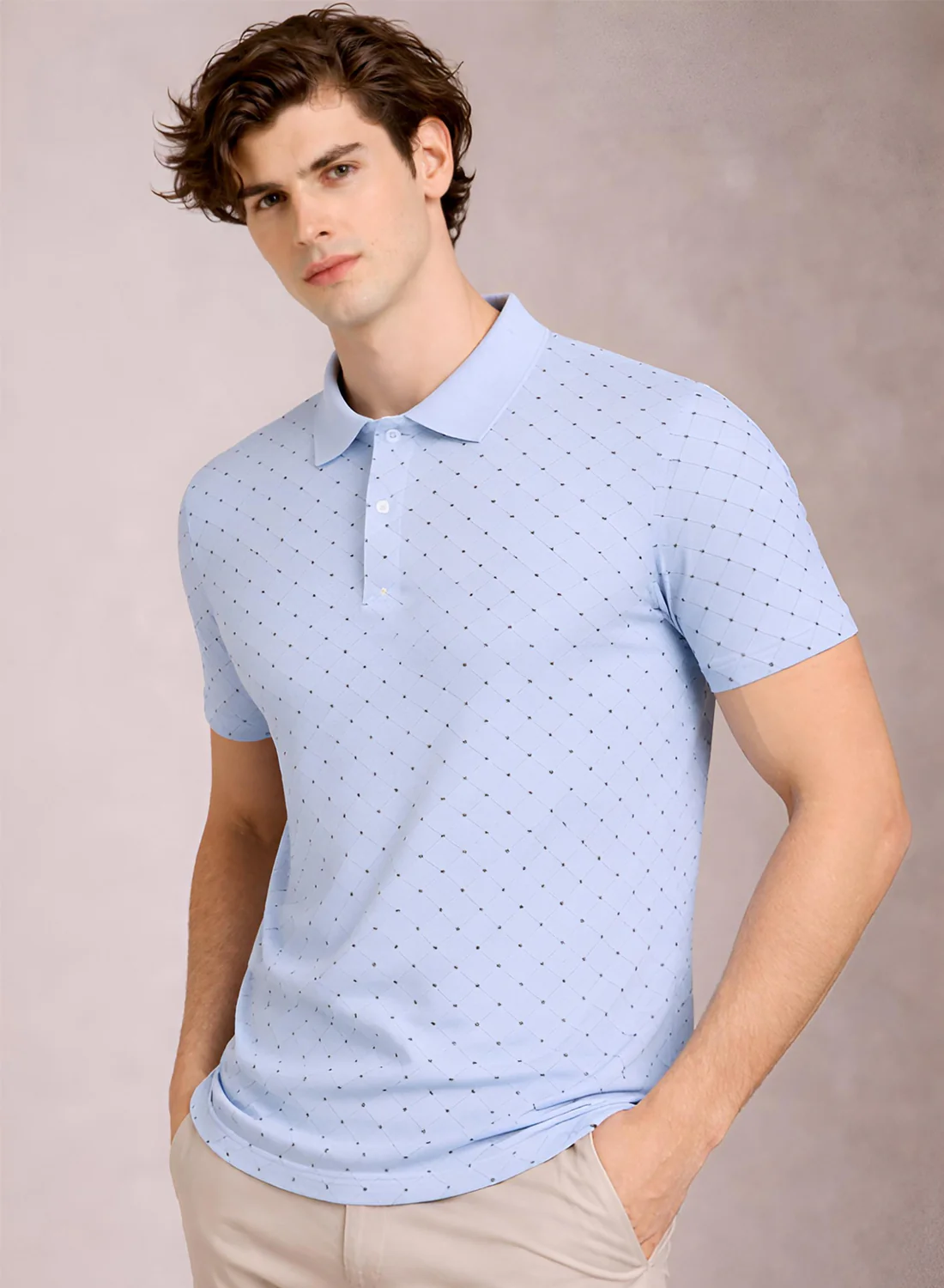 Men Cotton Polo T Shirt - Image 3