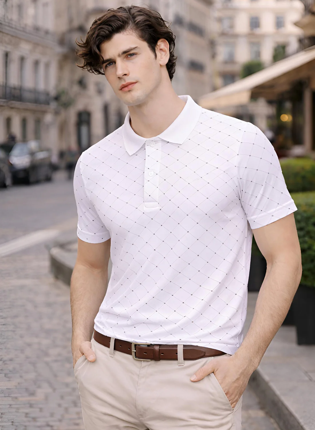 Men Cotton Polo T Shirt - Image 5