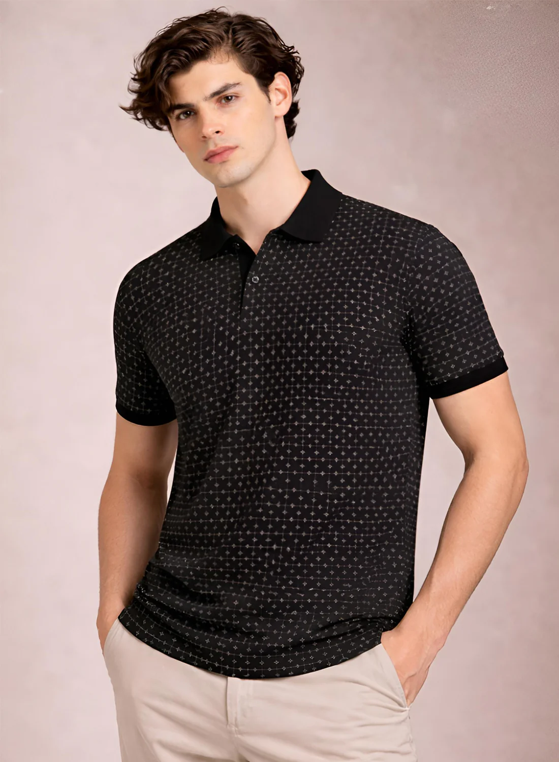 Men Cotton Polo T Shirt - Image 3