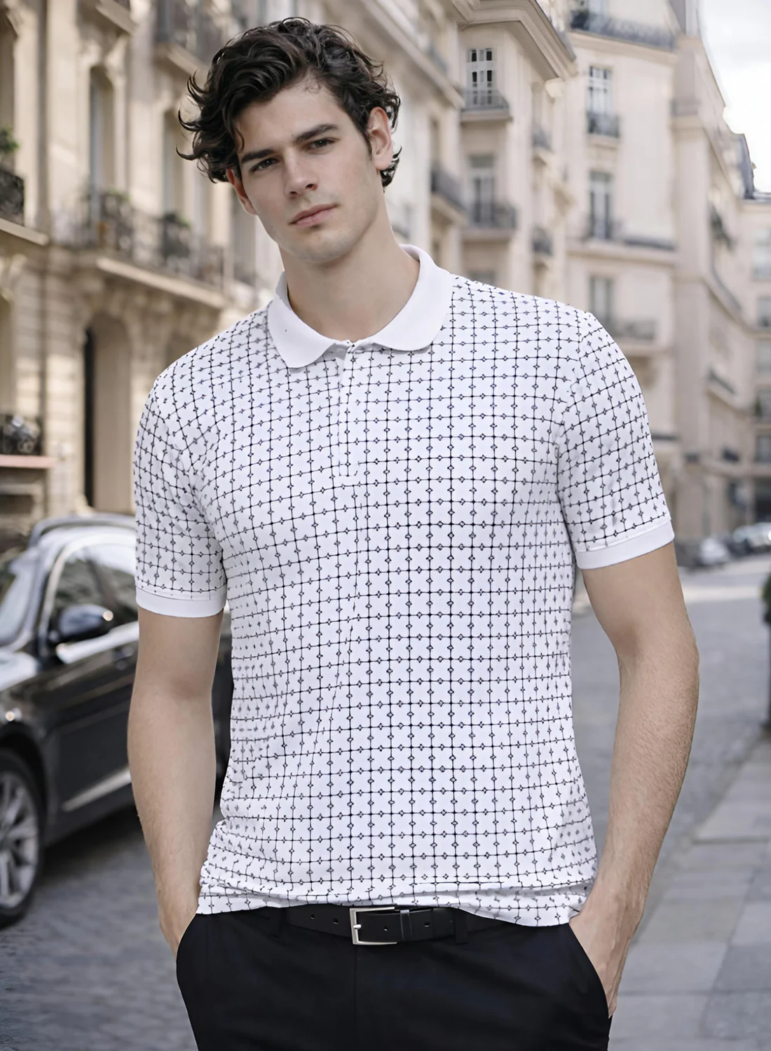 Men Cotton Polo T Shirt - Image 5