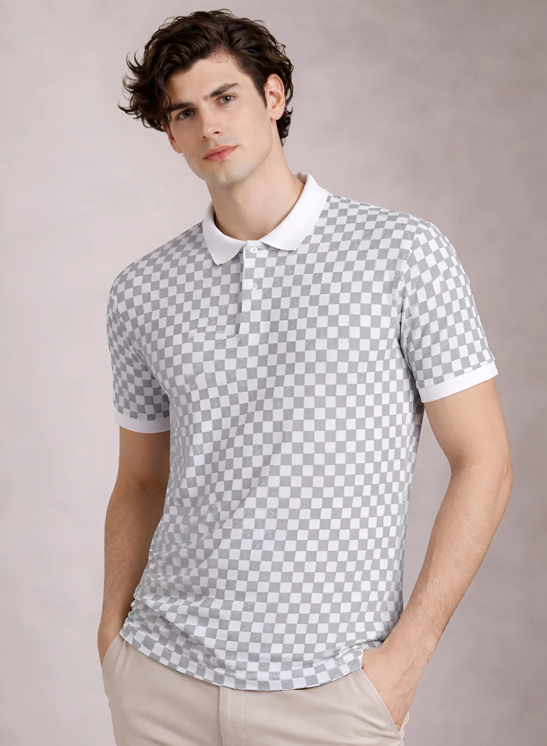 Men Cotton Polo T Shirt - Image 3