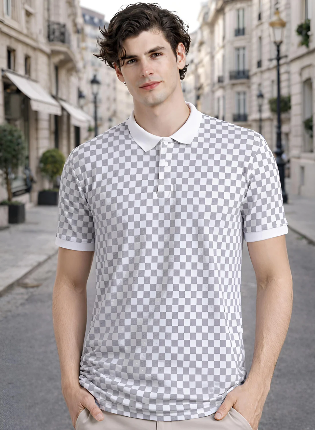 Men Cotton Polo T Shirt - Image 5