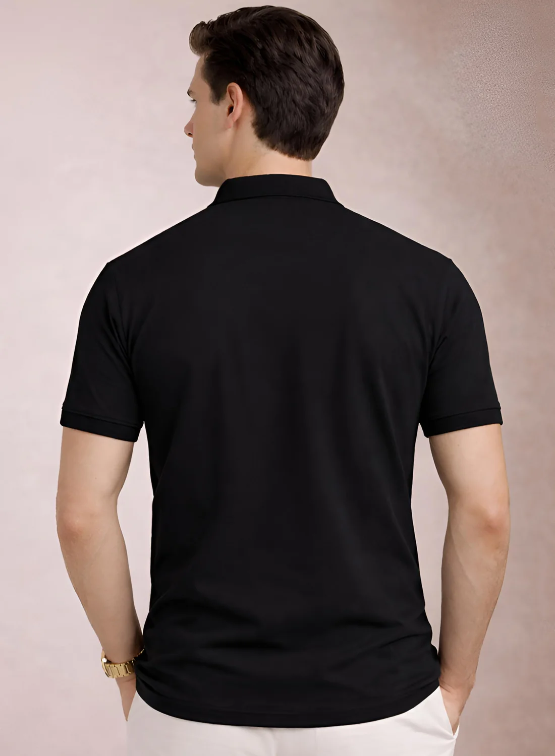 Men Cotton Polo T Shirt - Image 2
