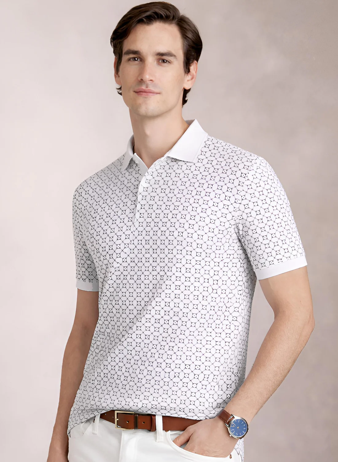 Men Cotton Polo T Shirt - Image 3