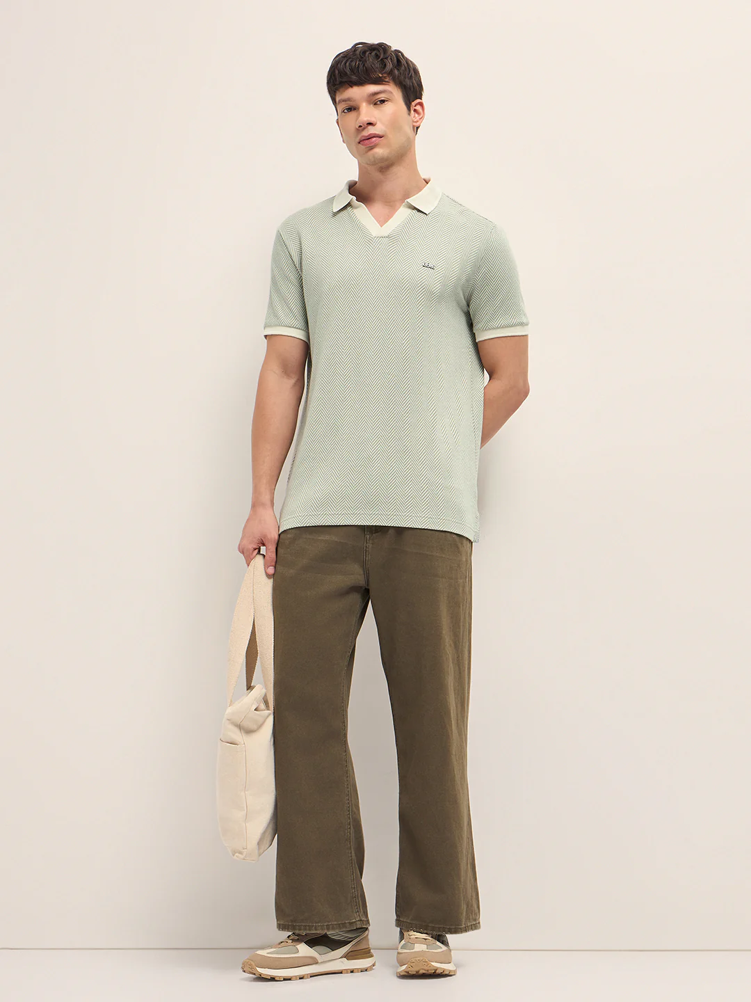 Men Cotton Polo T-Shirt - Image 4