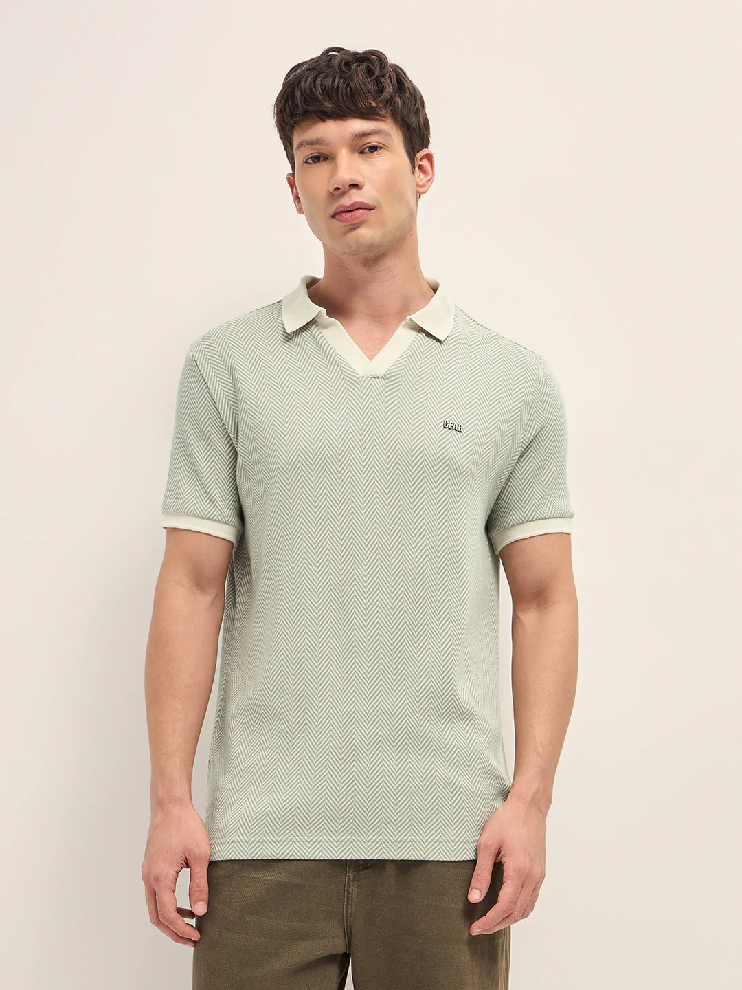 Men Cotton Polo T-Shirt - Image 6