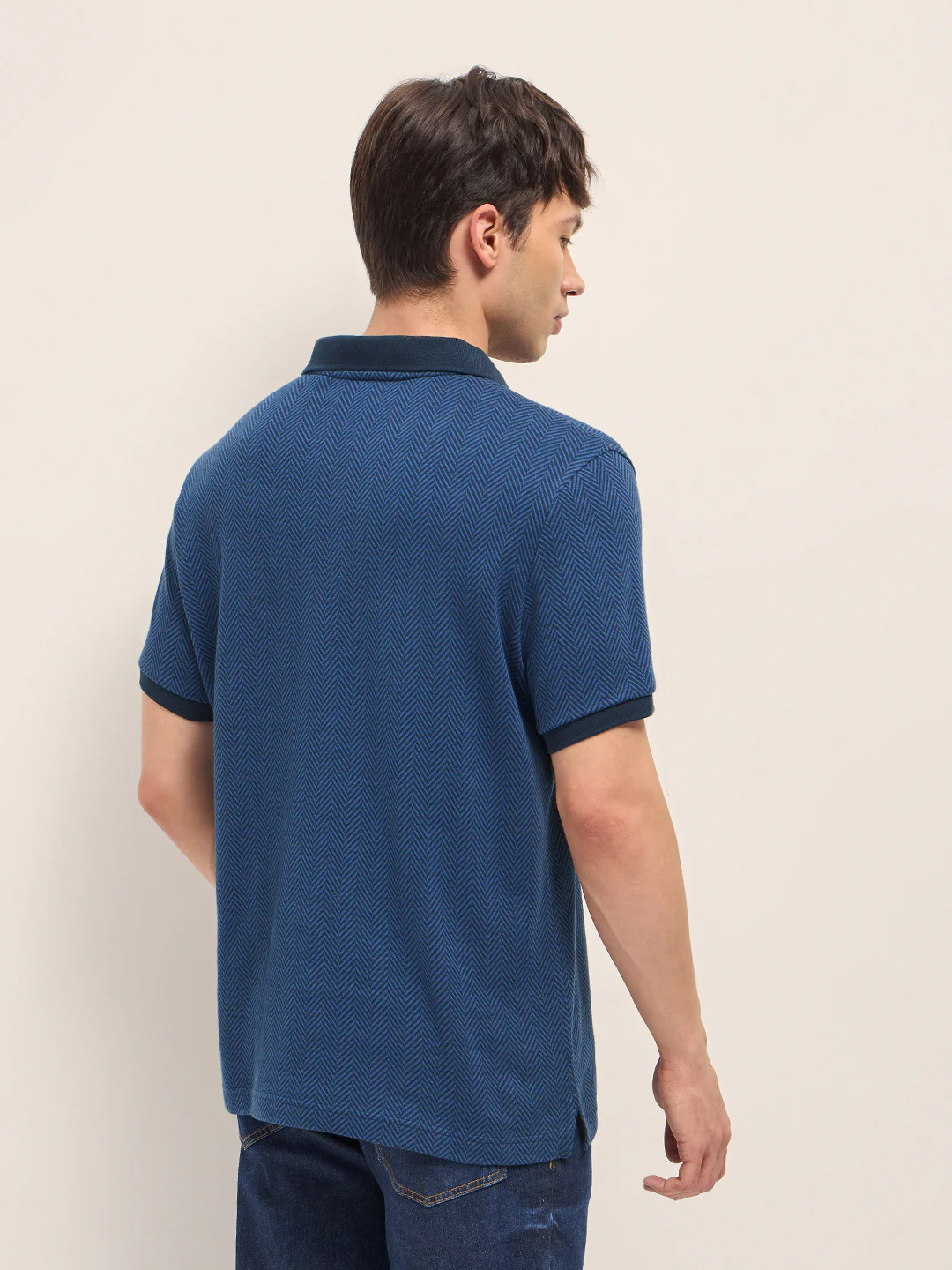 Men Cotton Polo T-Shirt - Image 2