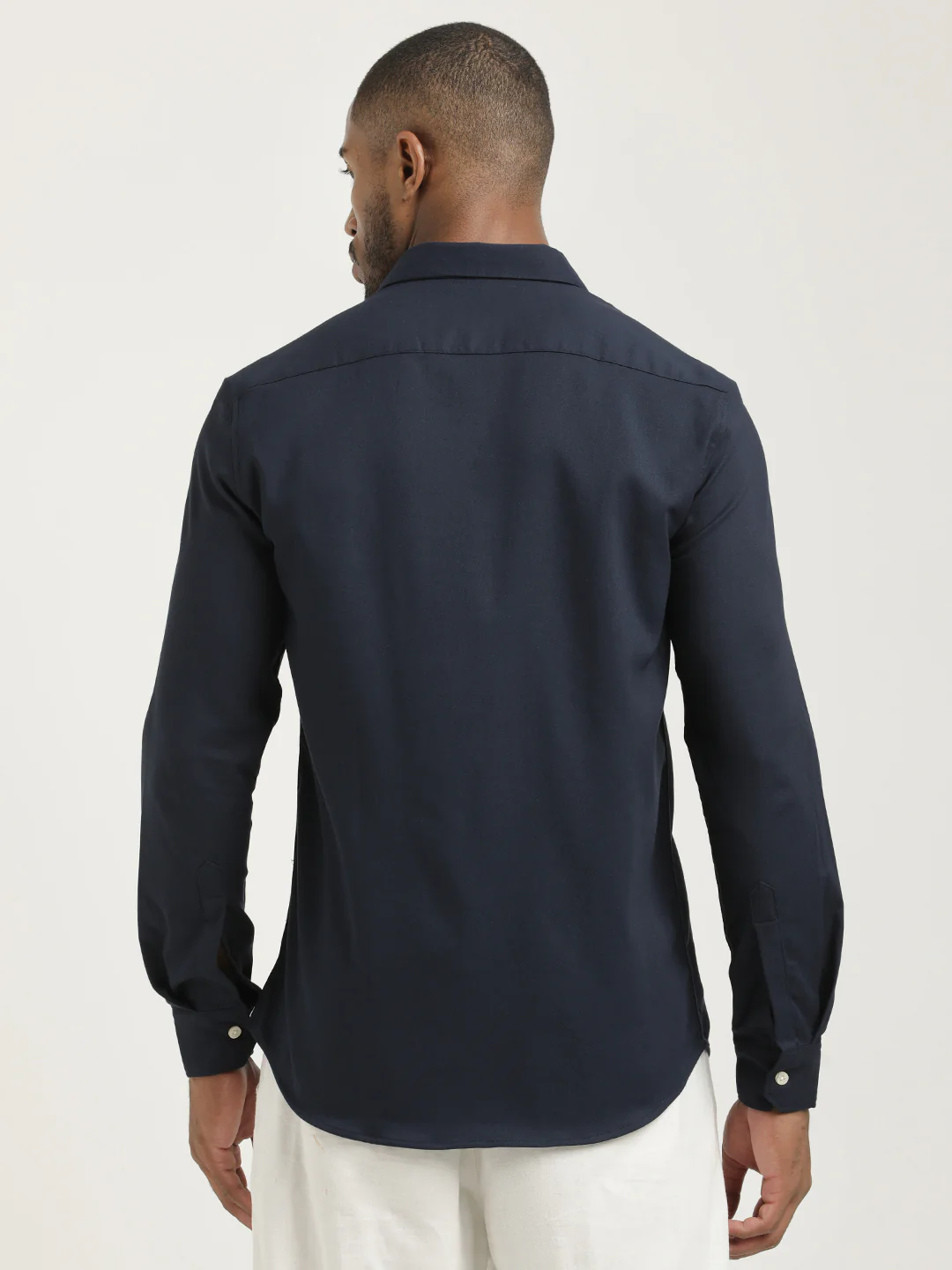 Men Cotton-Poly Lycra Blend Shirt - Image 3