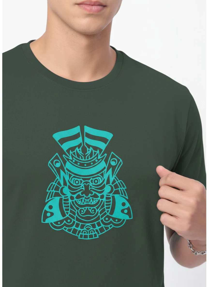 Men Cotton Tribal T-Shirt - Image 4