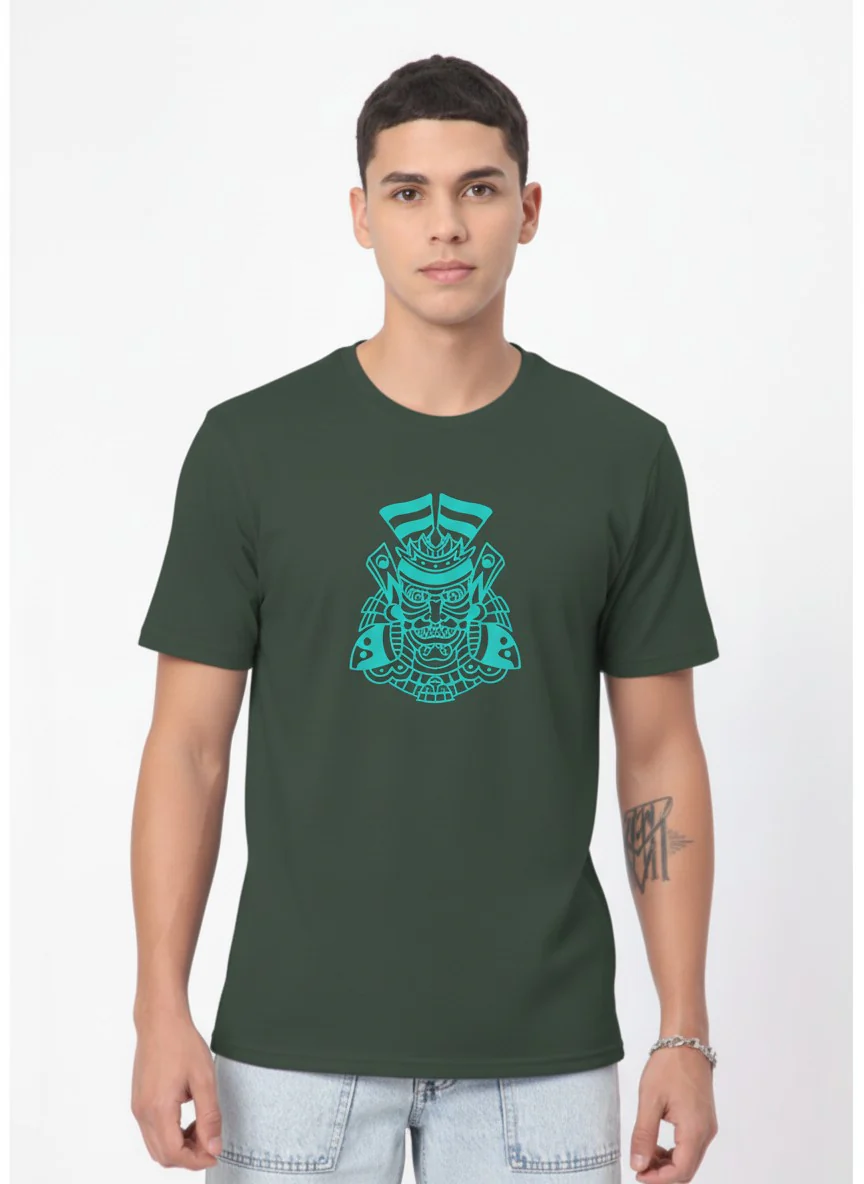 Men Cotton Tribal T-Shirt - Image 7