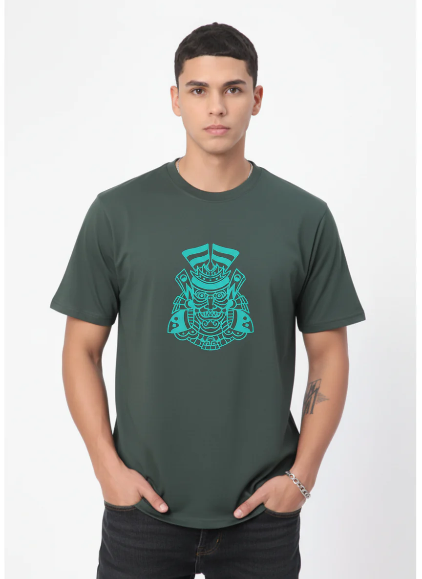 Men Cotton Tribal T-Shirt - Image 9