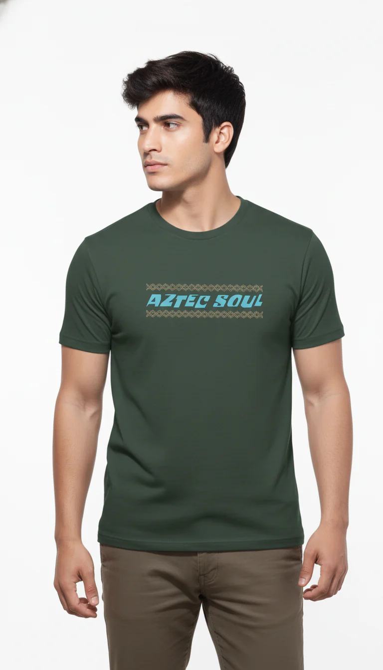 Men Cotton Tribal T-Shirt - Image 11