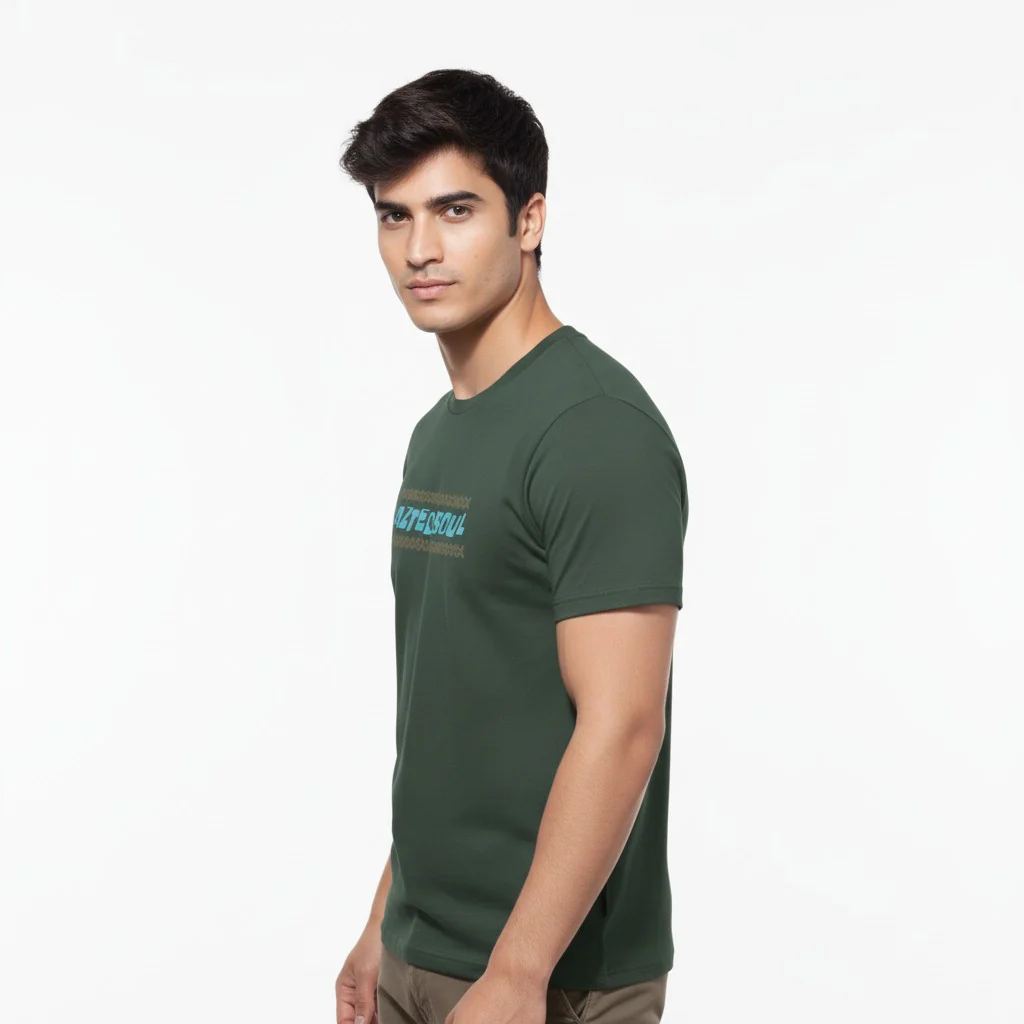 Men Cotton Tribal T-Shirt - Image 4